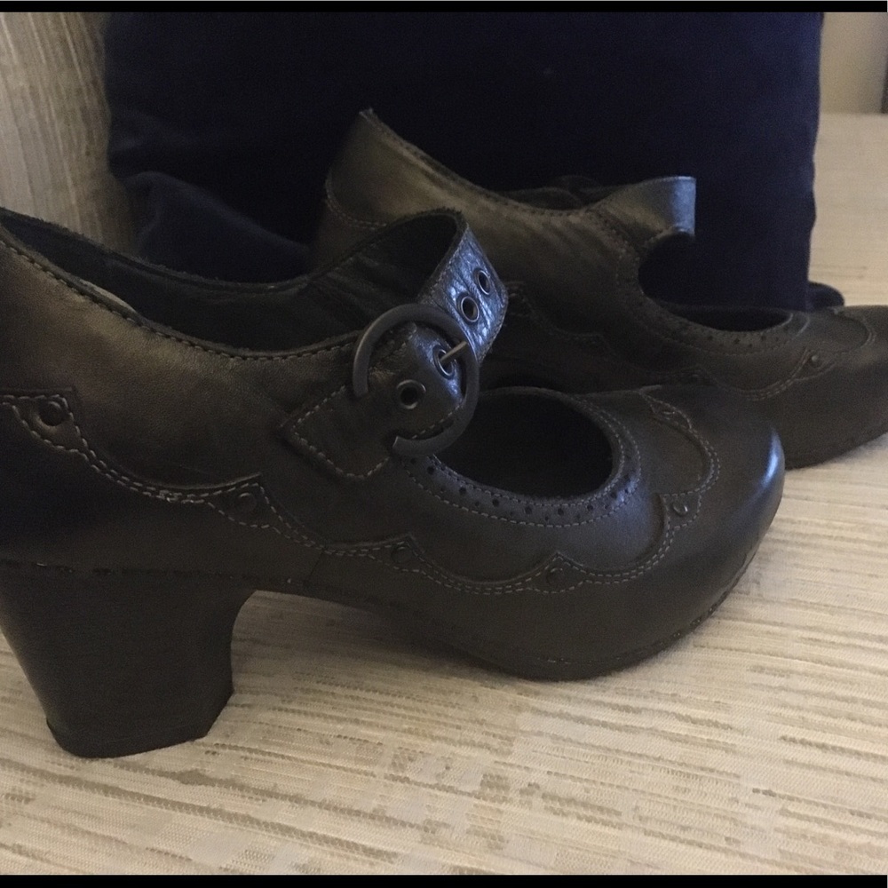 Platform black Dansko Mary Jane